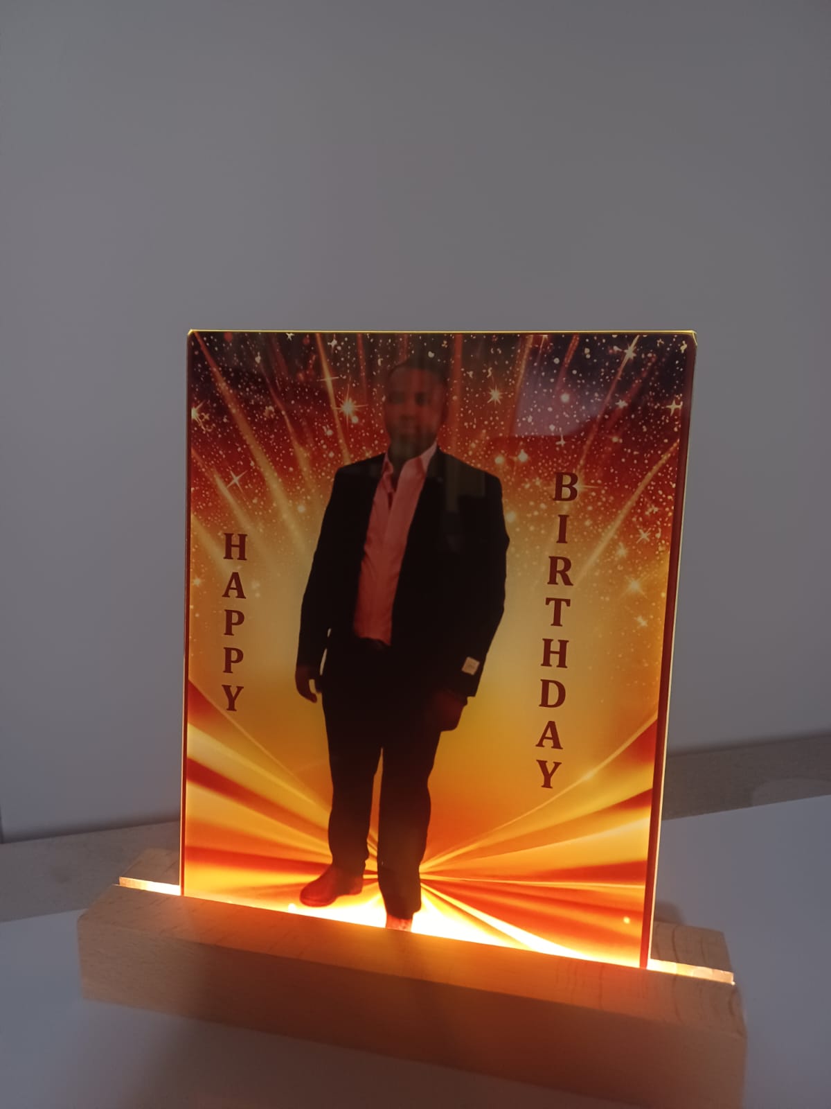 Honor plaque night light