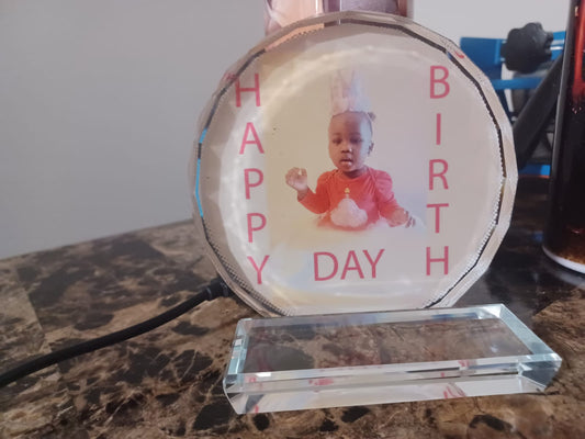 Honor plaque crystal